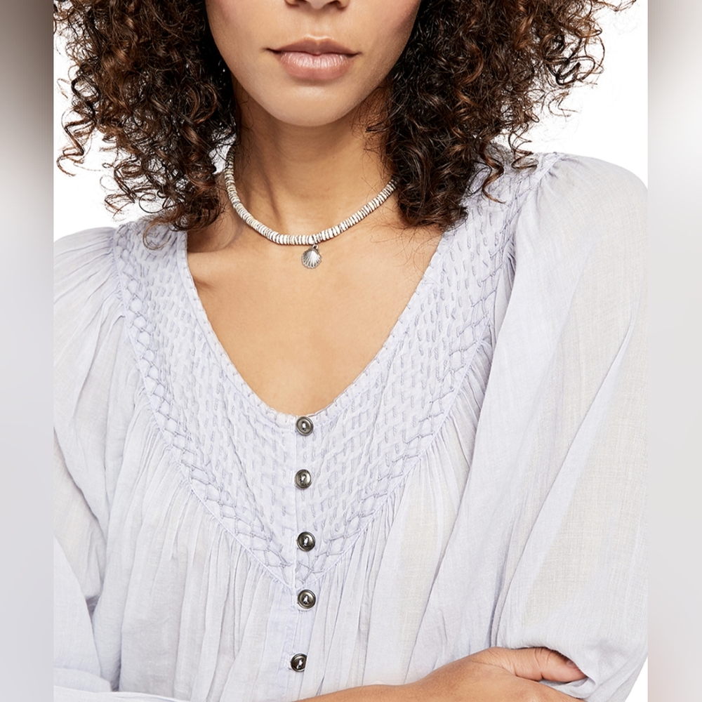 We The Free, Free People, Cool Meadow Blouse, NWT, size small